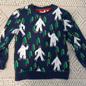 Mini Boden Yeti Sweatshirt